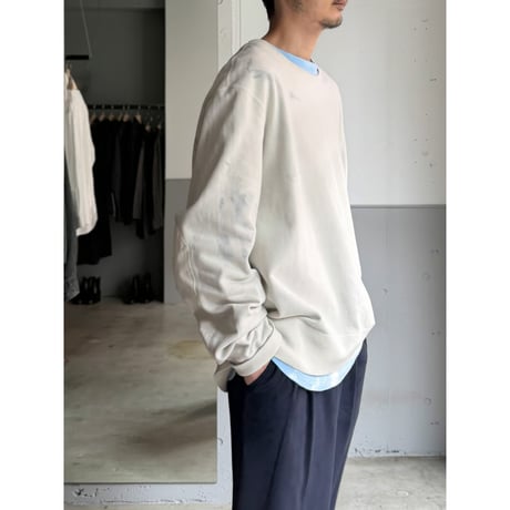1990's-2000's "Polo by Ralph Lauren" Shoulder Zipper Sweat Shirt