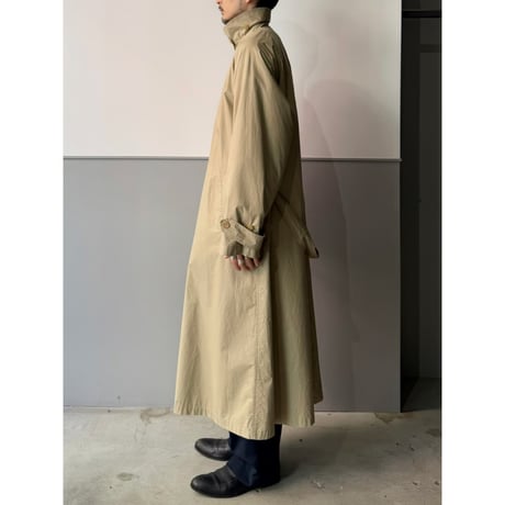 1990's "Polo by Ralph Lauren" One Panel Sleeve Cotton Long Coat