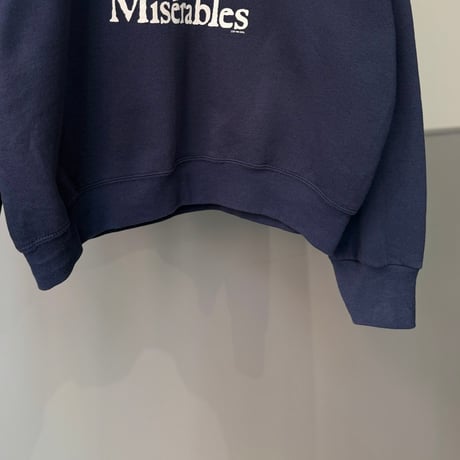 1990's-2000's "Les Miserables" Printed Sweat Shirt