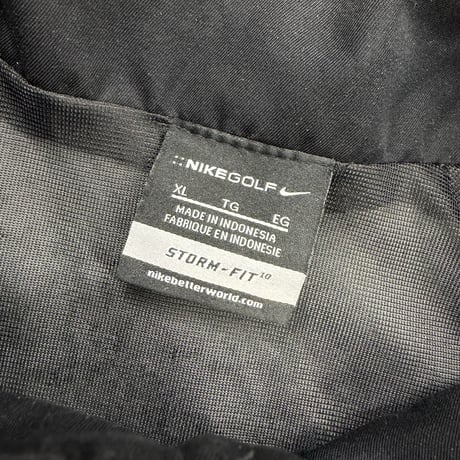 "NIKE" STORM-FIT Double zipper jacket