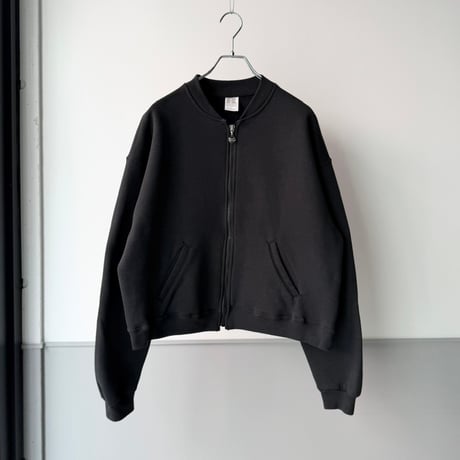 1990's "RUSSELL ATHLETIC" Wide & Short Silhouette Sweat Jacket