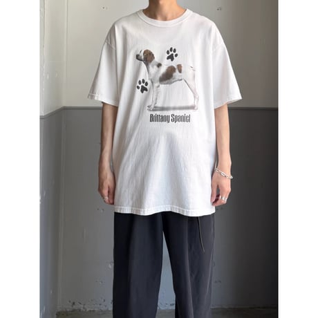 "Brittany Spaniel" DOG Printed tee