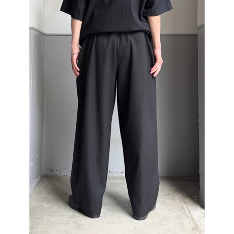 1990's "Le Château par J.C. Poitras" CANADA MADE Inverted pleats wide silhouette slacks pants