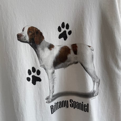 "Brittany Spaniel" DOG Printed tee