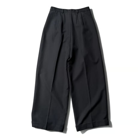 1980's-Early 1990's Extra wide silhouette 2tuck slacks pants