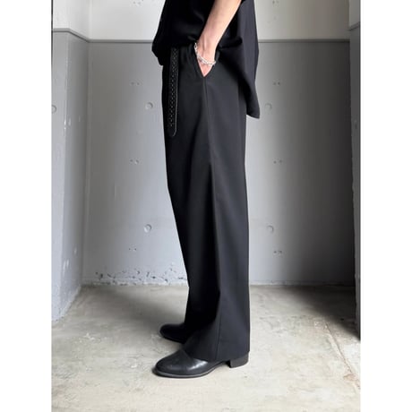 1990's "Le Château par J.C. Poitras" CANADA MADE Inverted pleats wide silhouette slacks pants