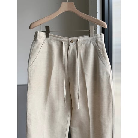 2000's Linen/Rayon fabric relaxing pants with 4pocket