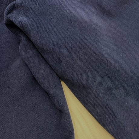 1990's ITALY MADE Viscose blend velvet fabric 2tuck slacks pants