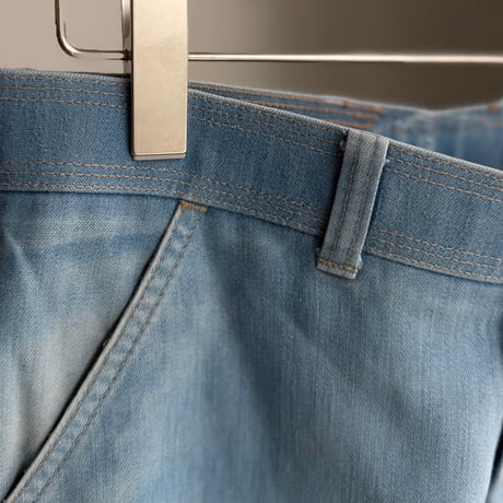 〜1980's "Levi's ACTION SLACKS" Faded color semi-flare pants