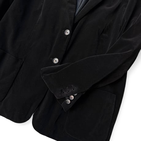 1990's Cotton Velvet Fabric Tailored Jacket