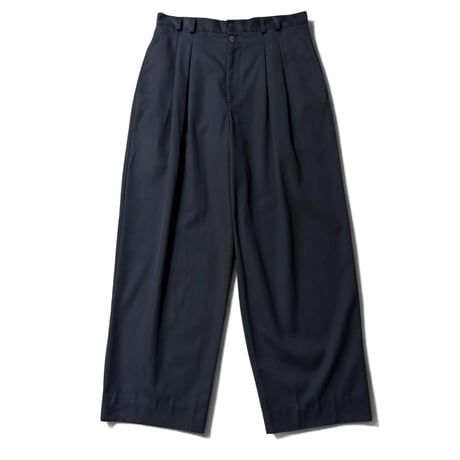 1990's "Le Château par J.C. Poitras" CANADA MADE Inverted pleats wide silhouette slacks pants