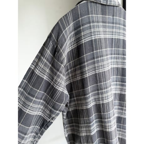 2000's "GEOFFERY BEENE" Cotton plaid pattern pajama shirt