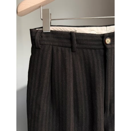 1990's Wool blend 2tuck slacks pants