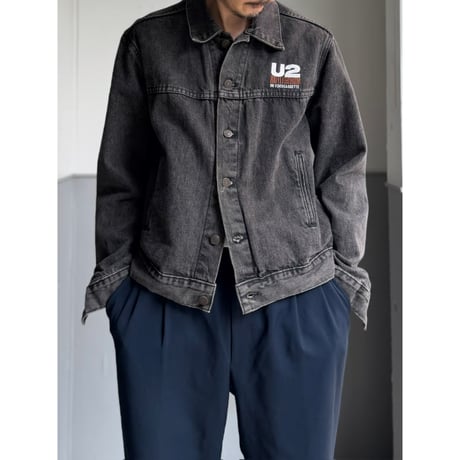1980's "U2 RATTLE AND HUM" Promotion by Paramount Pictures denim trucker jacket