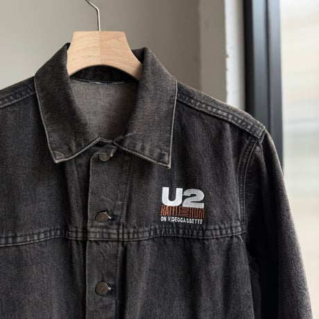 1980's "U2 RATTLE AND HUM" Promotion by Paramount Pictures denim trucker jacket