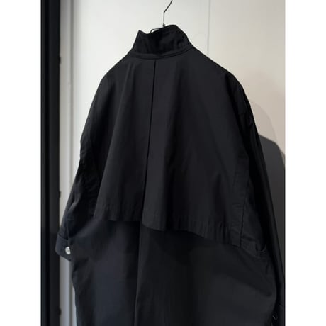 1980's-Early 1990's "Lauél" Cotton fabric overlapping long coat