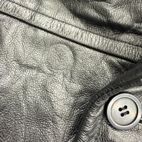 2000's〜 "WILSONS LEATHER" Leather 4button car coat