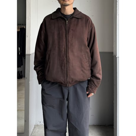 2000's Leather Collar Padding Jacket