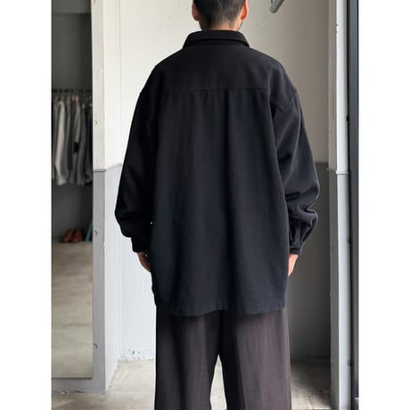 1990's "pierre cardin" Wool × Nylon Fabric 5pocket Relaxing Jacket