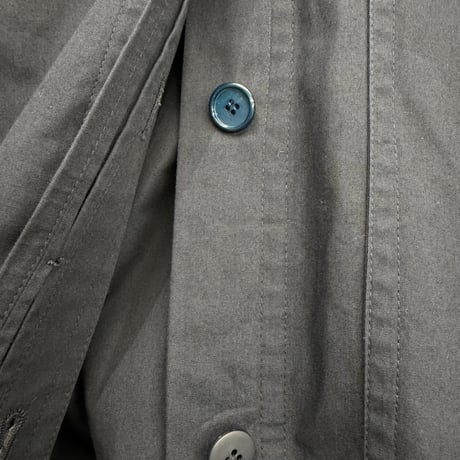 1980's-Early 1990's "Lauél" Cotton fabric overlapping long coat