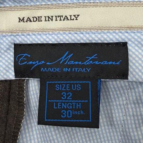 2000's "ZIGNONE" ITALY MADE Cashmere blend 2tuck slacks pants