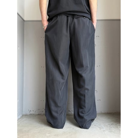 2000's Rayon blend 2tuck slacks pants