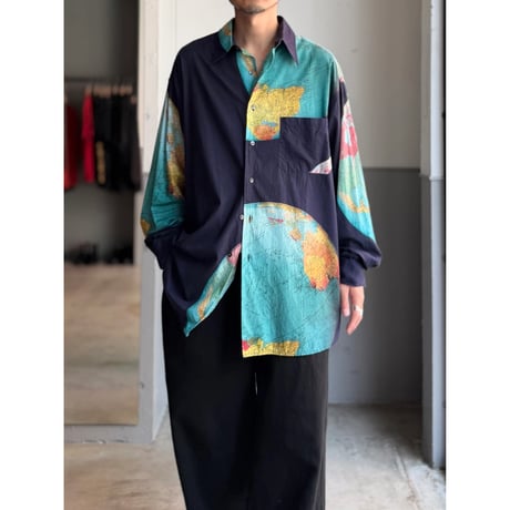 1990's-2000's "PS Paul Smith" Glabe Printed shirt