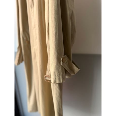 1990's "Polo by Ralph Lauren" One Panel Sleeve Cotton Long Coat