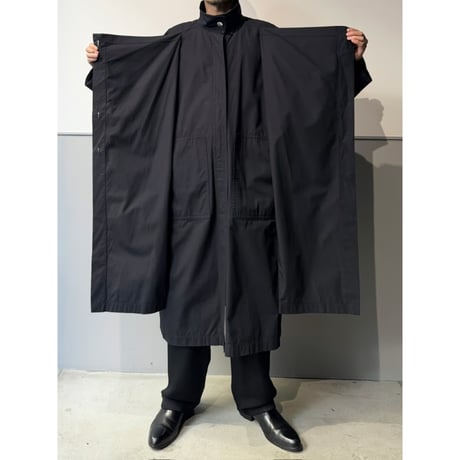 1980's-Early 1990's "Lauél" Cotton fabric overlapping long coat