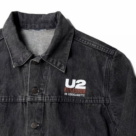 1980's "U2 RATTLE AND HUM" Promotion by Paramount Pictures denim trucker jacket