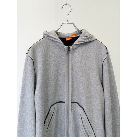 "BOSS ORANGE" Detachable design sweat jacket