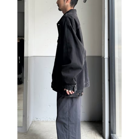 Early 2000's "Levi's" Black Denim Trucker Jacket