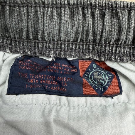 1990's "THE TERRITORY AHEAD" Faded cotton 3pocket relaxing pants