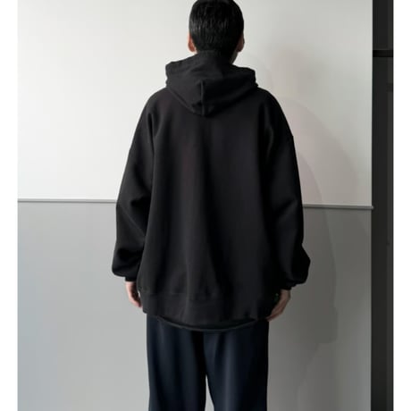2000's〜 "Hanes Ultimate Cotton" Black Color Full-Zip Hoodie
