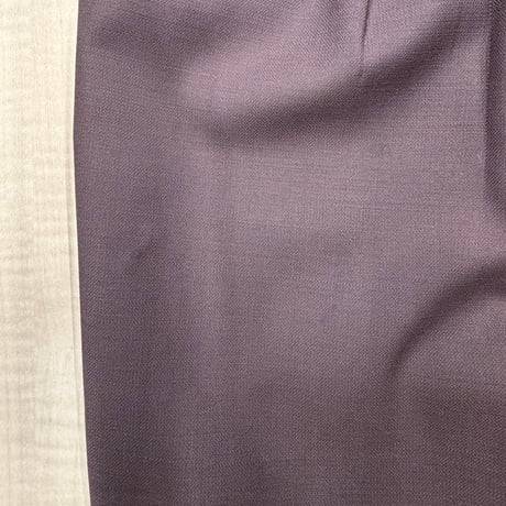 2000's ITALY wool fabric inverted pleats & wide silhouette slacks pants