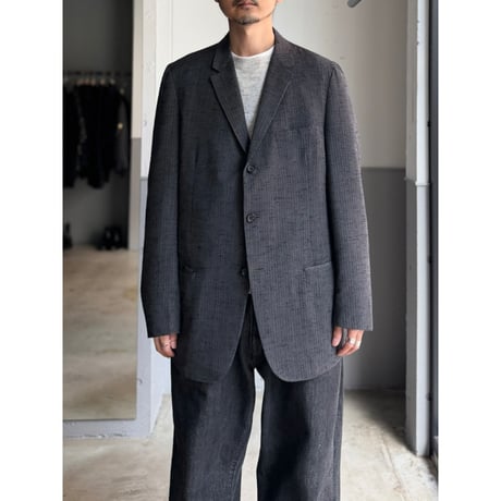 1950's-1960's Nep striped fabric tailored jacket