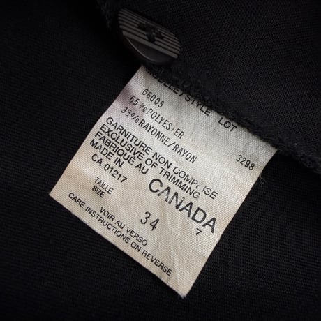 1990's "Le Château par J.C. Poitras" CANADA MADE Inverted pleats wide silhouette slacks pants