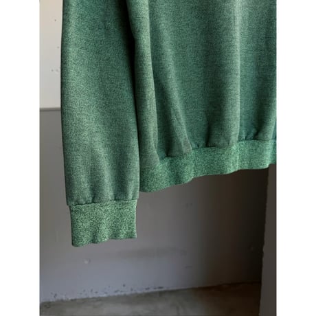 1990's Heather color henley necked sweat shirt