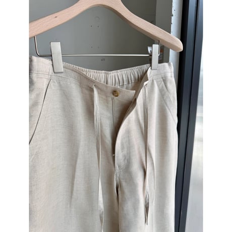 2000's Linen/Rayon fabric relaxing pants with 4pocket