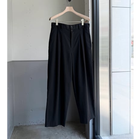 1990's "Le Château par J.C. Poitras" CANADA MADE Inverted pleats wide silhouette slacks pants