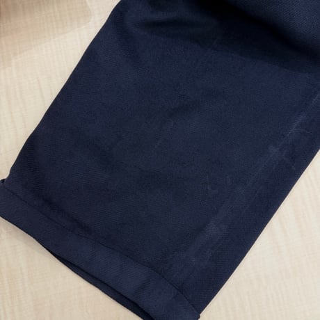 1990's ITALY MADE Viscose blend velvet fabric 2tuck slacks pants