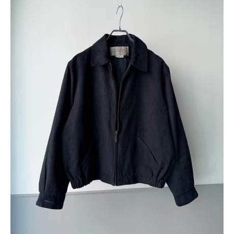 1990's Micro polyester suede drizzler jacket