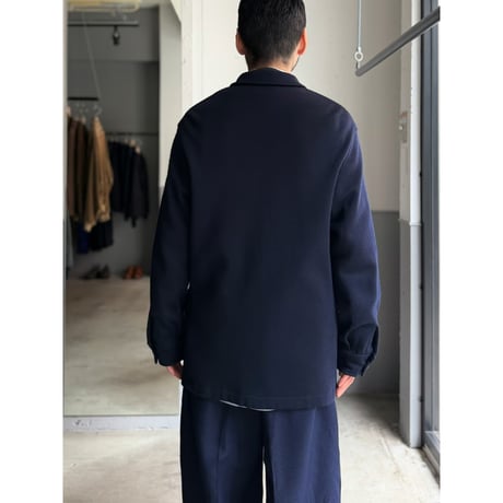 2000's "BURERRY" 100% Wool knit fabric teba jacket