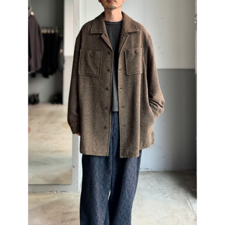 1990's-2000's Wool Blend Relaxing Tailored Jacket