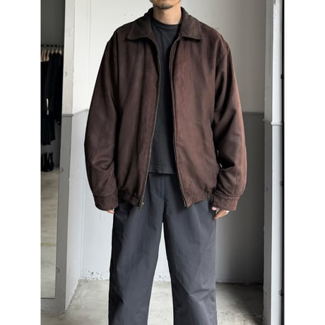 2000's Leather Collar Padding Jacket