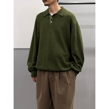 1990's-2000's "Neiman Marcus" Cashmere Knit Pullover Shirt