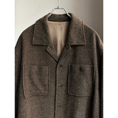 1990's-2000's Wool Blend Relaxing Tailored Jacket