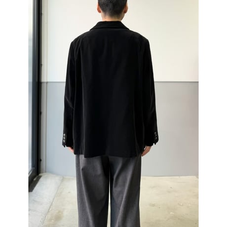 1990's Cotton Velvet Fabric Tailored Jacket