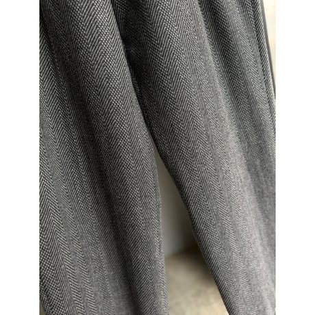1980's-1990's ITALY MADE Wool Blend 2tuck Slacks Pants