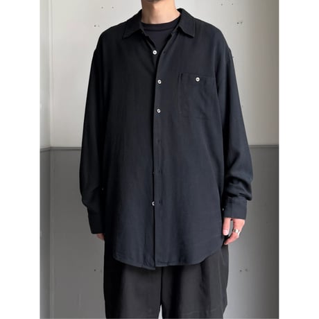 2000's Silk / Cotton fabric long sleeve shirt